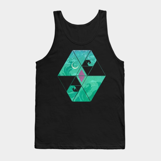 Fractal Skyway Tank Top by BeeryMethod